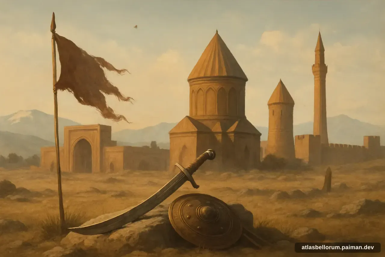 Ilustrasi simbol warisan Alp Arslan.