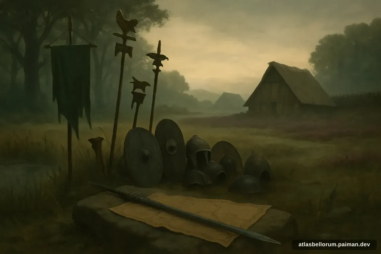Ilustrasi simbol warisan Arminius.