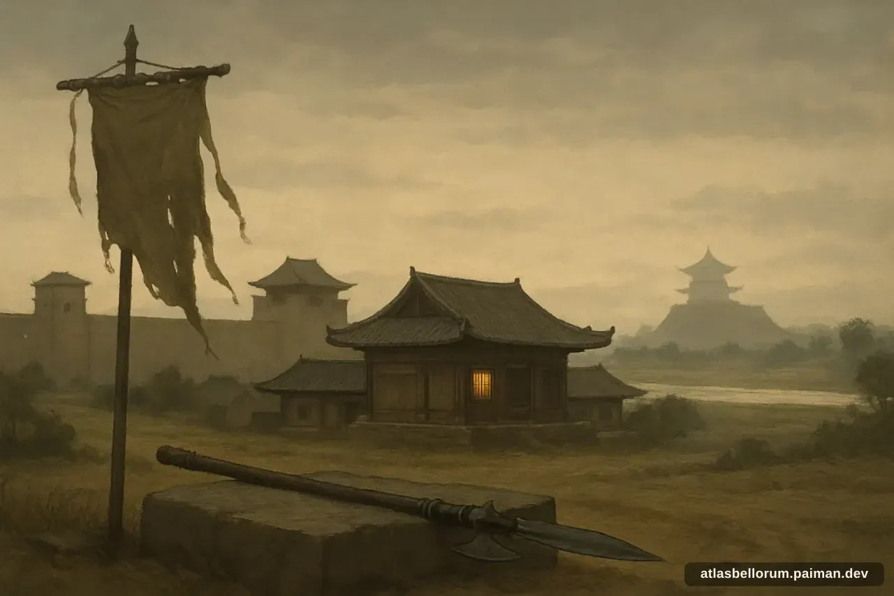 Ilustrasi simbol warisan Cao Cao.