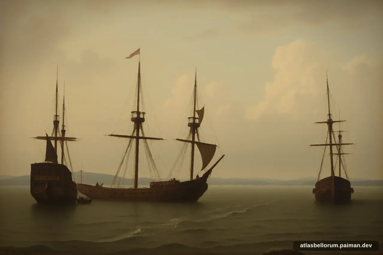 Ilustrasi medan kampanye yang diarungi Dom Francisco de Almeida.