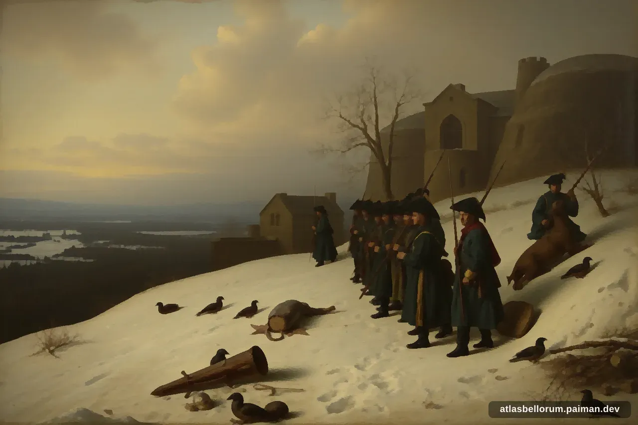 Ilustrasi simbol warisan Karl XII.