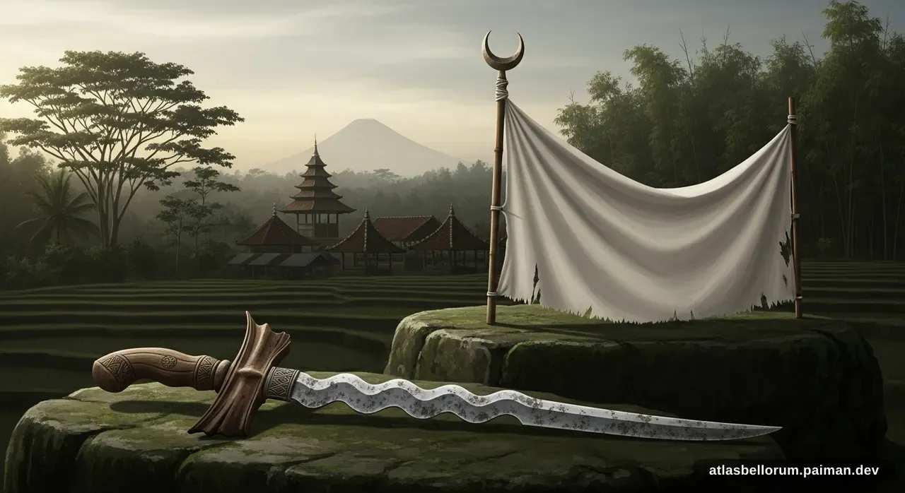 Ilustrasi simbol warisan Kyai Mojo.