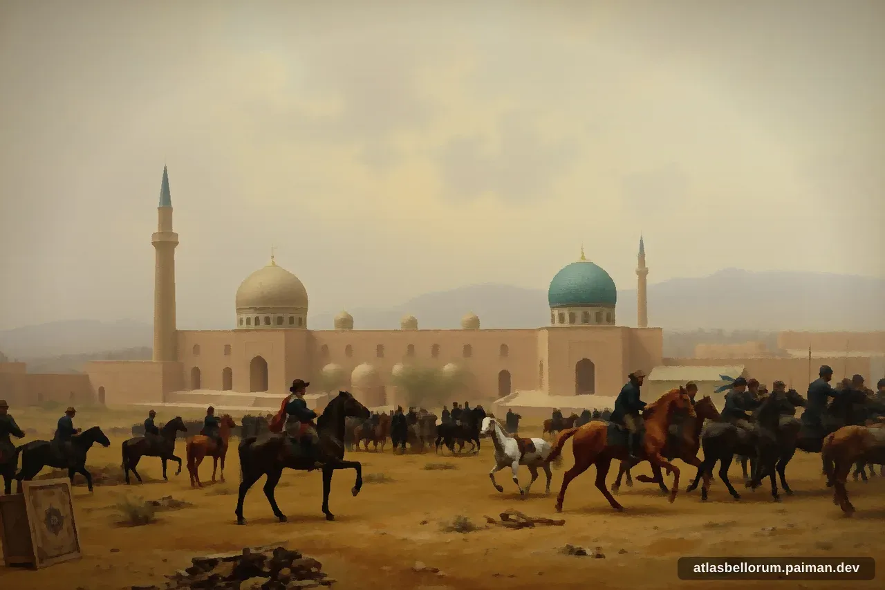 Ilustrasi simbol warisan Nāder Shāh Afshār.