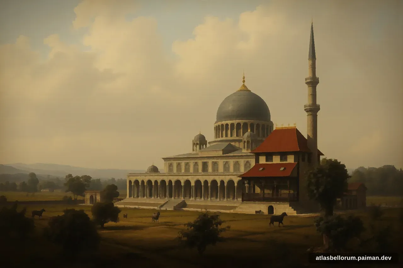 Ilustrasi medan pasca-pertempuran dan dampak Perang Aceh.