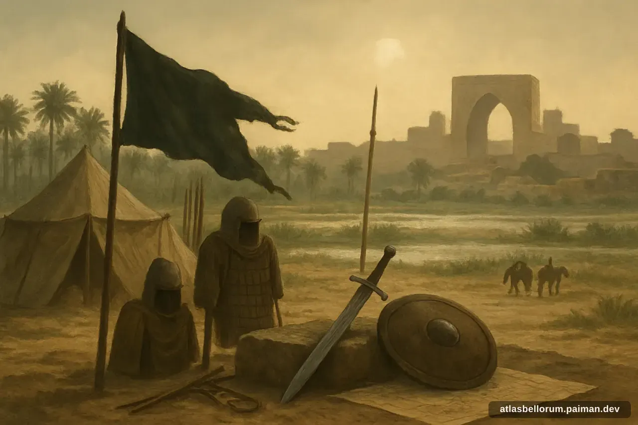 Ilustrasi simbol warisan Sa'd bin Abi Waqqas.