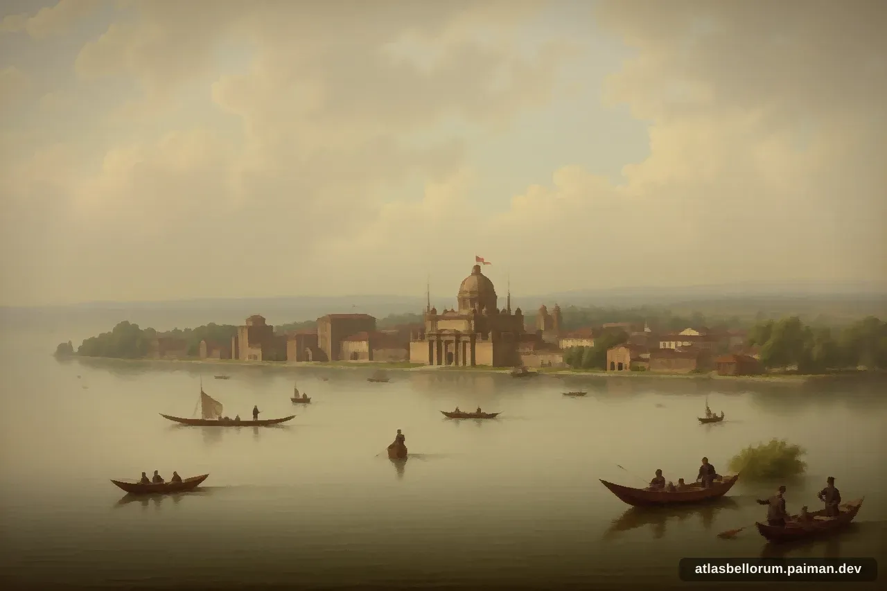 Ilustrasi perlengkapan zaman menjelang Jatuhnya Tenochtitlan.