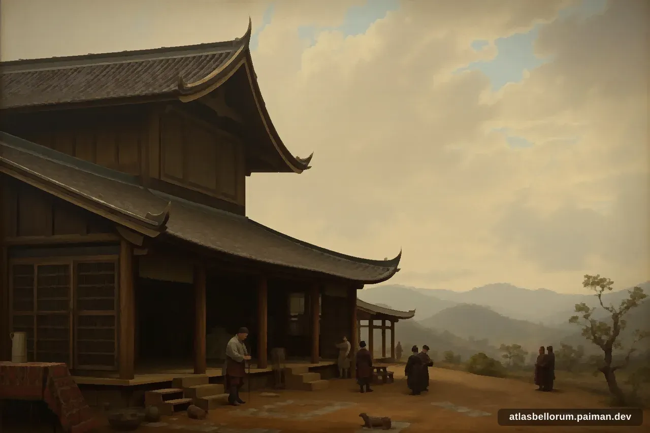 Ilustrasi simbol warisan Zhuge Liang.